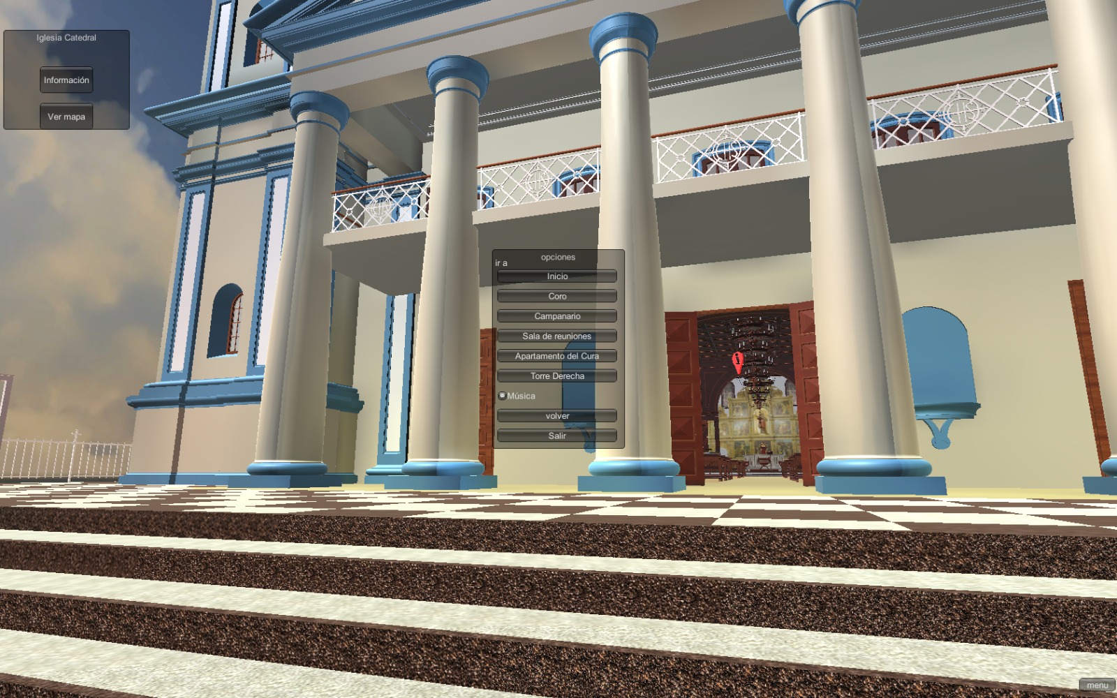 Cathedral Virtual Tour: exterior view