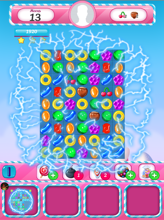 Eat Your Candy: power-up activation